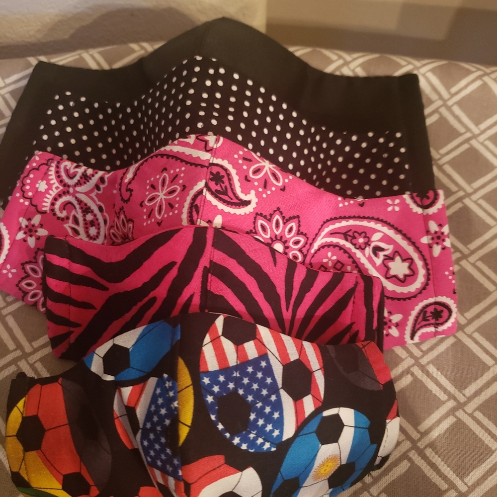 3-layer fashion masks *Hand Crafted*